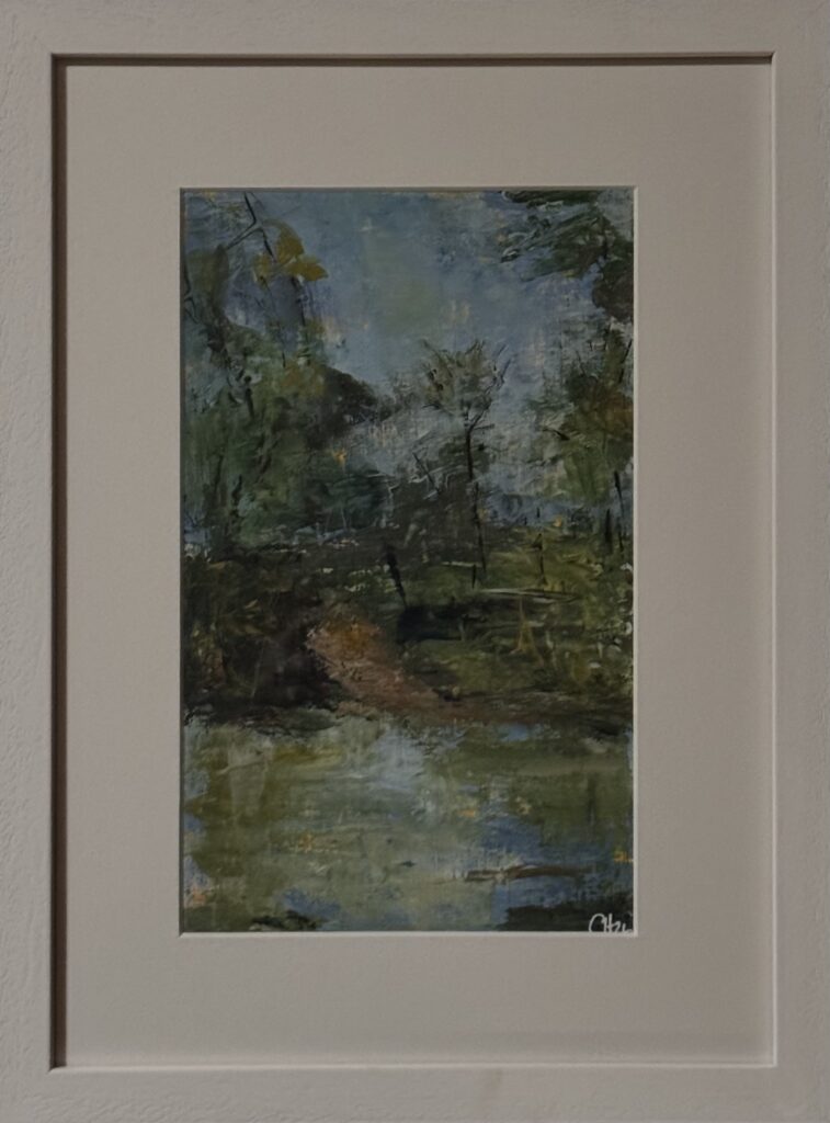 Calm Place, 2026 - painting by Clair Harrington
